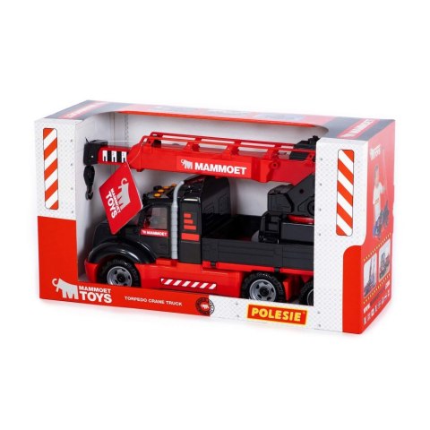 Auto ciężarowe dzwig 60x32x22 WADER POLESIE 56832WADP