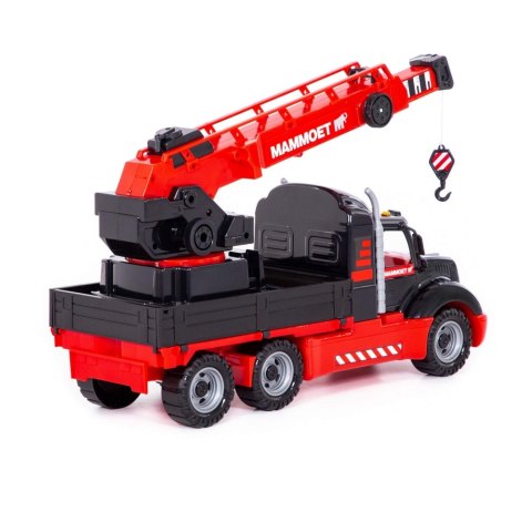 Auto ciężarowe dzwig 60x32x22 WADER POLESIE 56832WADP