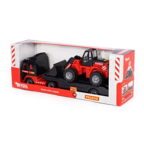 Auto ciężarowe holownik traktor 75cm Volvo WADER POLESIE 56825WADP