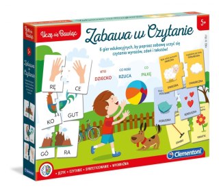 Clementoni Gra Edukacyjna Zabawa w Czytanie 50084