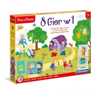 Clementoni Gry edukacyjne 8w1 50089