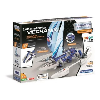 Clementoni Laboratorium Mechaniki Trimaran i Skuter Wodny 50063