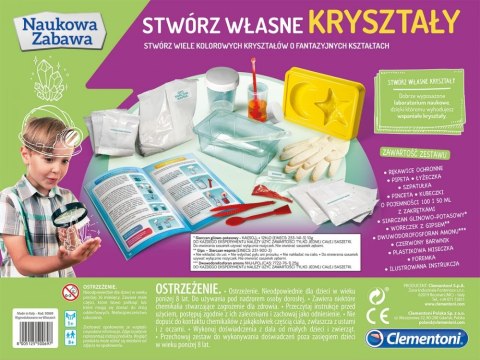 Clementoni Stwórz Własne Kryształy 50069