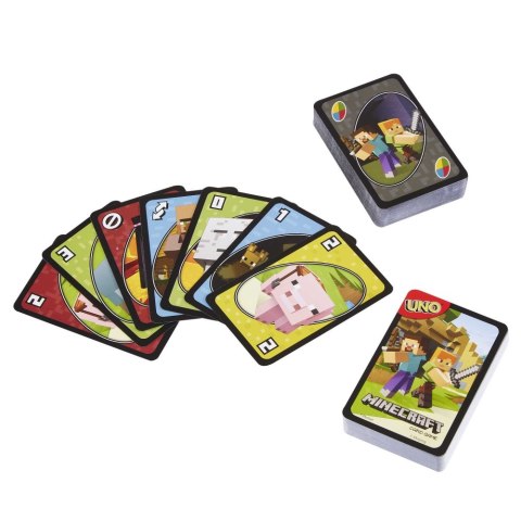 GRA MATTEL UNO MINECRAFT FPD61 PUD8
