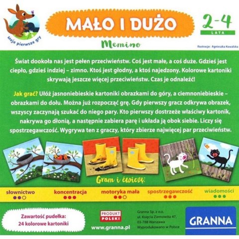 Gra Mało i Dużo GRANNA 00287