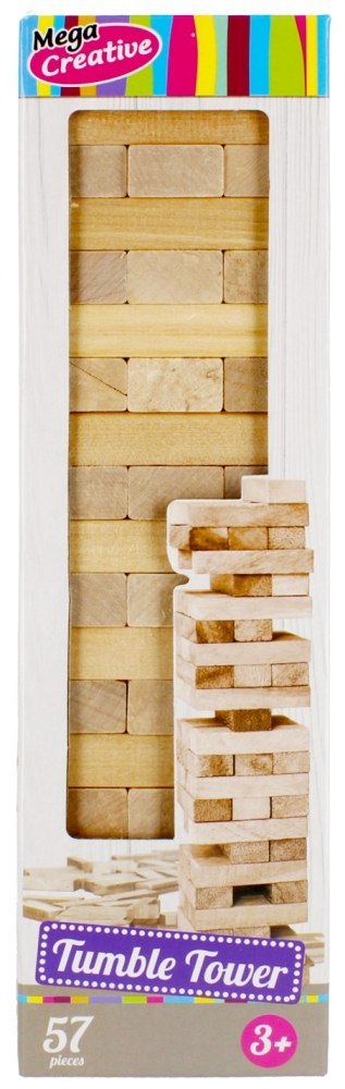 Gra Wieża drewniana MEGA CREATIVE 435864
