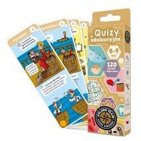 Gra edukacyjna Quiz 8-9 lat CZU CZU 6222446