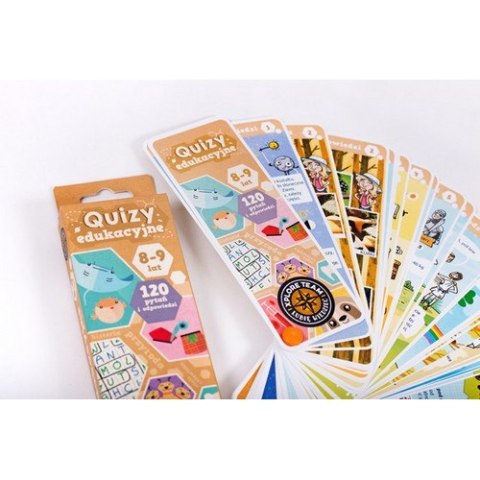 Gra edukacyjna Quiz 8-9 lat CZU CZU 6222446