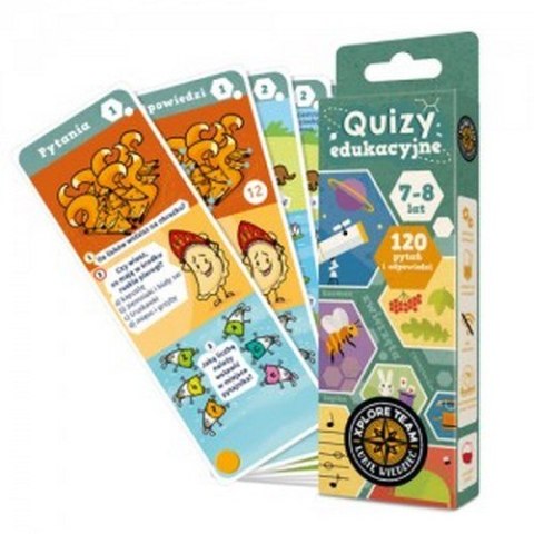 Gra edukacyjna Quizy 7-8 lat CZU CZU 6222445