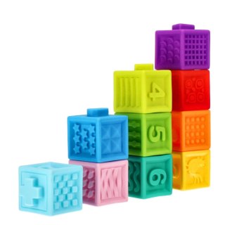 Gumowe klocuszki 10 szt. BAM BAM 432486