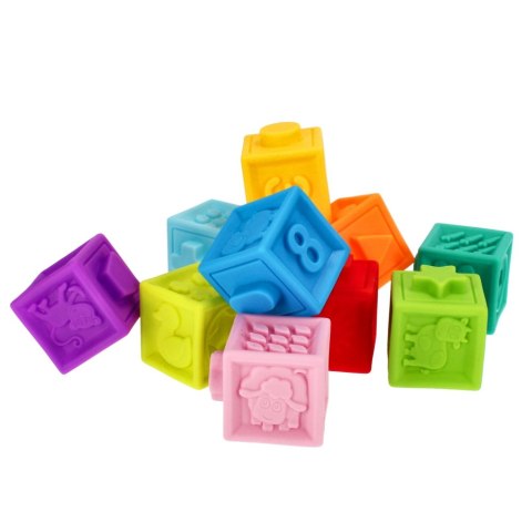 Gumowe klocuszki 10 szt. BAM BAM 432486