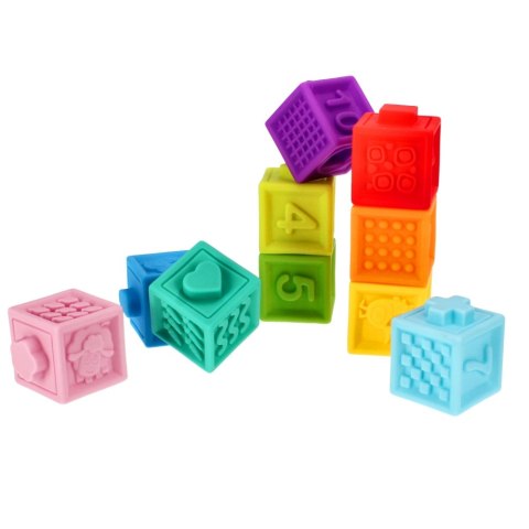 Gumowe klocuszki 10 szt. BAM BAM 432486