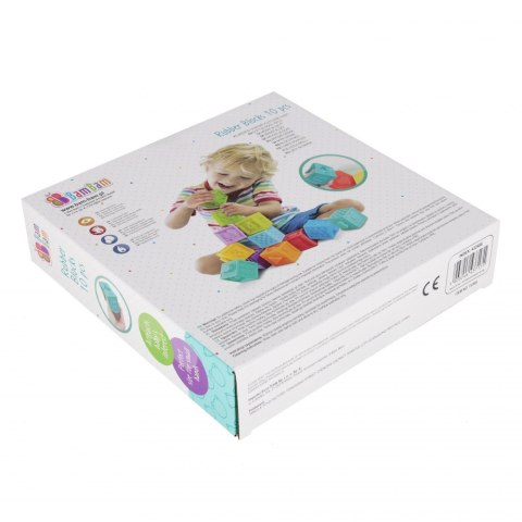 Gumowe klocuszki 10 szt. BAM BAM 432486