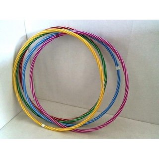 Hula Hop śr.60 cm paski mix kolorów CZAKO 9463