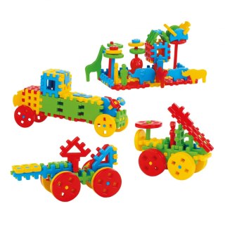 KLOCKI KONSTR WAFLE 150EL MIX MARIO FOL