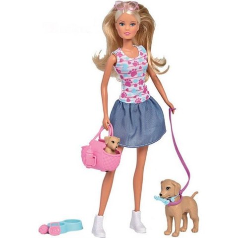 Lalka 29 cm Steffi na spacerze SIMBA 105733310