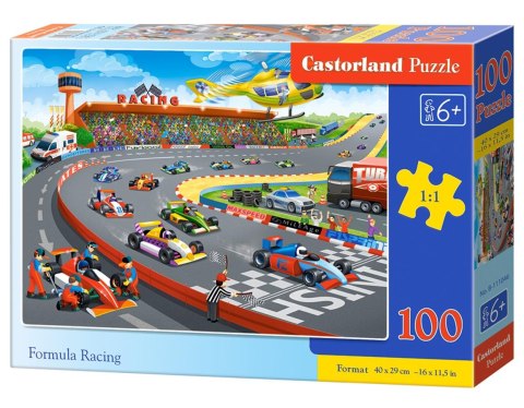 Puzzle 100 elementów Formula Racing CASTORLAND B-111046