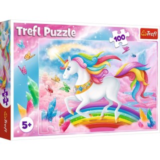 Puzzle 100 elementów W Kryształowym Świecie TREFL 16364