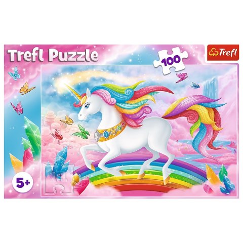 Puzzle 100 elementów W Kryształowym Świecie TREFL 16364