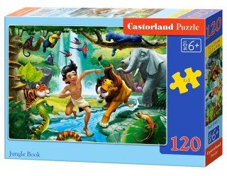 Puzzle 120 elementów Jungle Book CASTORLAND B-13487