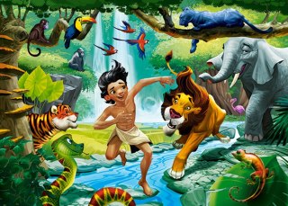 Puzzle 120 elementów Jungle Book CASTORLAND B-13487