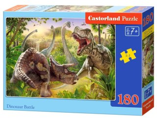 Puzzle 180 elementów Dinosaur Battle CASTORLAND B-018413