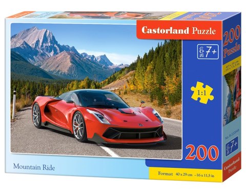 Puzzle 200 elementów Mountain Ride CASTORLAND B-222049