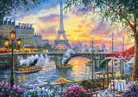 Puzzle 500 elementów Tea Time in Paris CASTORLAND B-53018