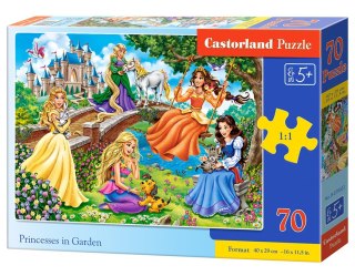 -Puzzle 70 elementów Princesses in Garden CASTORLAND B-070022