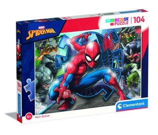 Puzzle Clementoni 104 elementy Spiderman 27116