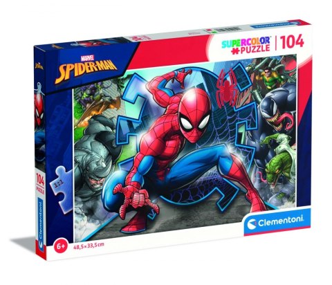 Puzzle Clementoni 104 elementy Spiderman 27116