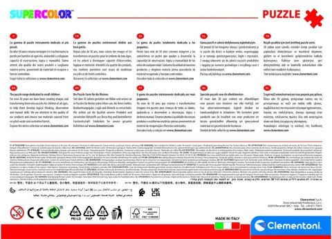 Puzzle Clementoni 104 elementy Spiderman 27116