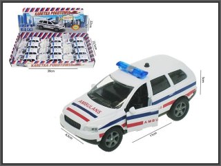 AUTO POGOTOWIE MET DZW/SW P/B 12CM XPL 1/12
