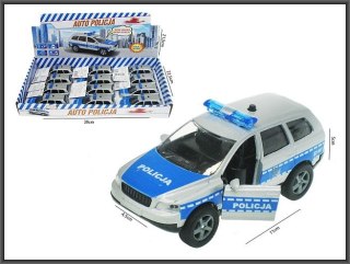 AUTO POLICJA MET DZW/SW POLSKI NAPED 11CM DIS12