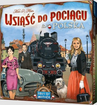 Gra Wsiąść do Pociągu: Kolekcja Map 6.5 - Polska