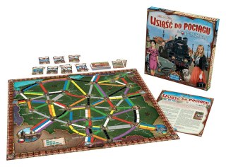 Gra Wsiąść do Pociągu: Kolekcja Map 6.5 - Polska