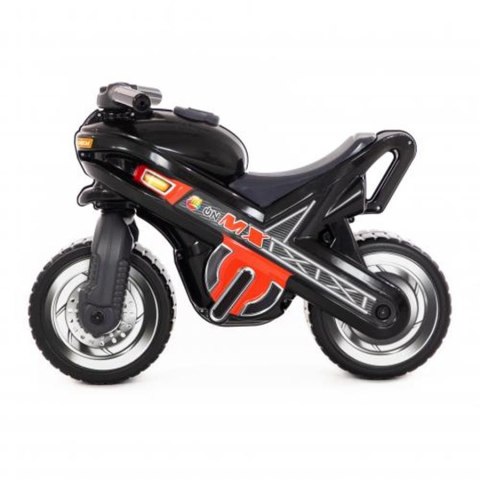 Jeździk Motocykl czerny Wader POLESIE 80615