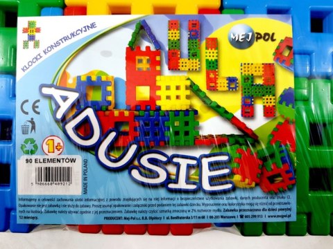 Klocki Konstrukcyjne Adusie 90 elementów CZAKO