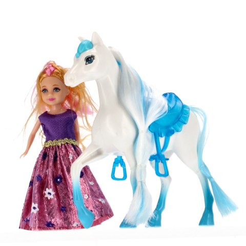 Konik plus lalka 15 cm MEGA CREATIVE 459386
