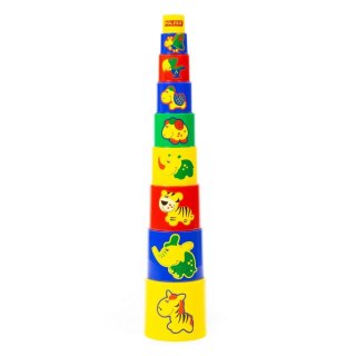 Piramidka 3 elementy Wader POLESIE 52582
