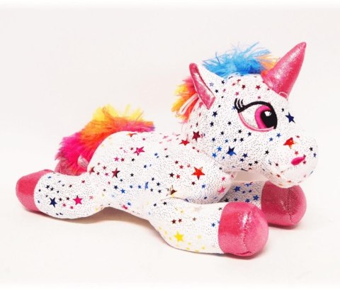Pluszak Jednorożec 35 cm leżący DEEF 03611