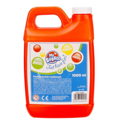 Płyn do baniek 1000 ml MY BUBBLE 454469