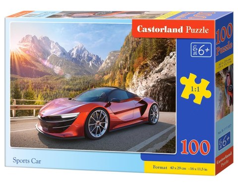 Puzzle 100 elementów Sports Car CASTORLAND B-111107