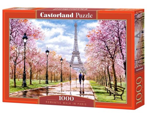 Puzzle 1000 elementów Romantic Walk in Paris CASTORLAND C-104369