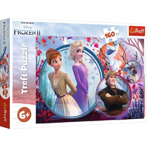 Puzzle 160 elementów Siostrzana przygoda TREFL 15374