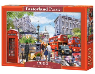 Puzzle 2000 elementów Spring in London CASTORLAND C-200788
