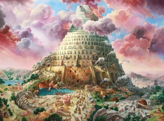 Puzzle 3000 elementów CASTORLAND C-300563 Tower of Babel