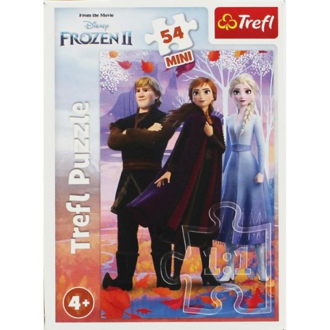 Puzzle 54 elementy mini Anna i Elsa TREFL 19637