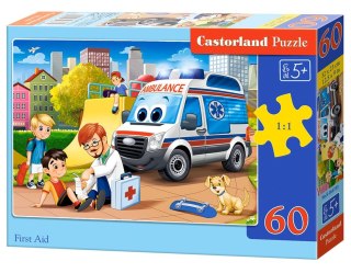 Puzzle 60 elementów First Aid CASTORLAND B-066193