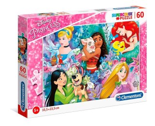 Puzzle Clementoni 60 elementów Princess 26995
